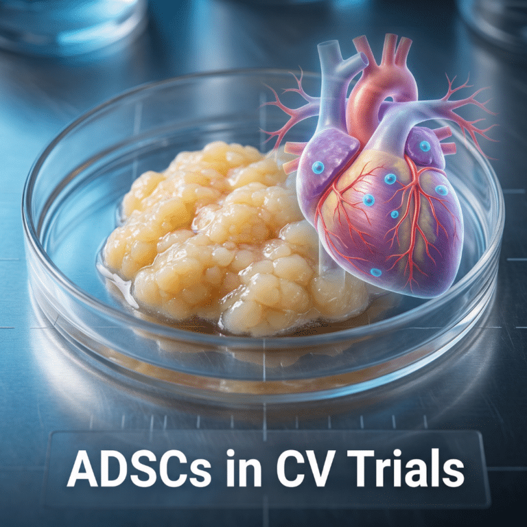 Adipose-Derived Stem Cells in Cardiovascular Research: What Trials Are Currently Registered