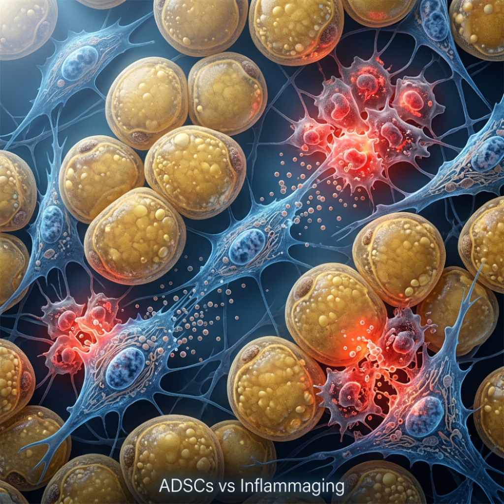 Adipose-derived stem cells, aging, and "inflammaging": what the research actually shows
