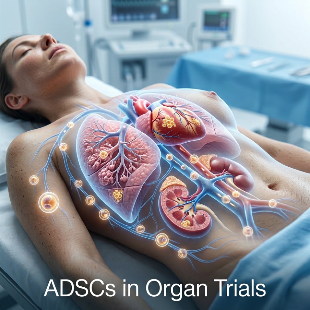 Adipose-Derived Stem Cells In Kidney, Heart, And Lung Disease: What Organ Trials Are Actually Showing 1 Adipose-derived stem cells in kidney, heart, and lung disease: what organ trials are actually showing