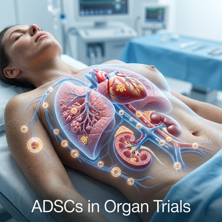 Adipose-Derived Stem Cells in Kidney, Heart, and Lung Disease: What Organ Trials Are Actually Showing