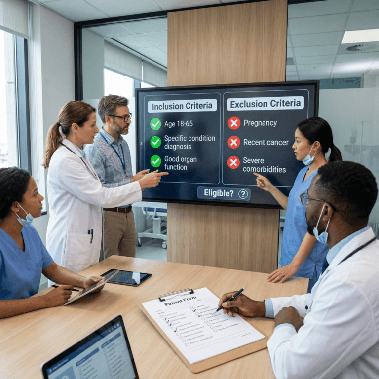 How Clinical Trial Enrollment Works: Inclusion Criteria, Exclusion Criteria, and What Determines Eligibility