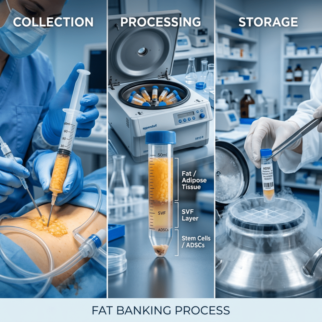 What Happens to Your Fat After Banking? Step-by-Step From Collection to Storage