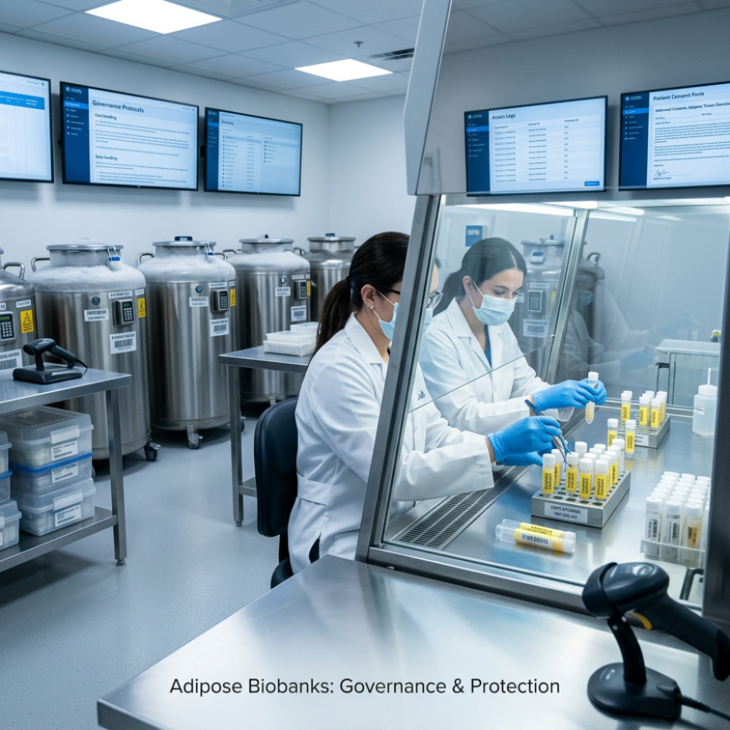 How adipose tissue biobanks actually work: governance, access, and patient protections