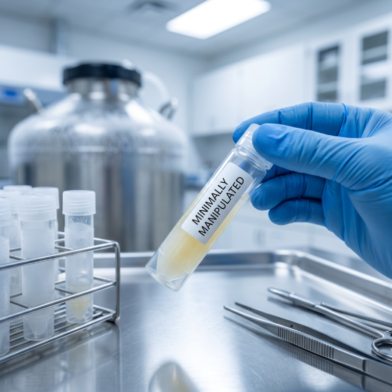What "minimally manipulated" really means under 21 cfr 1271