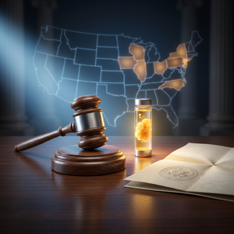 Multi-State Stem Cell Law Updates: What Changed on July 1, 2026