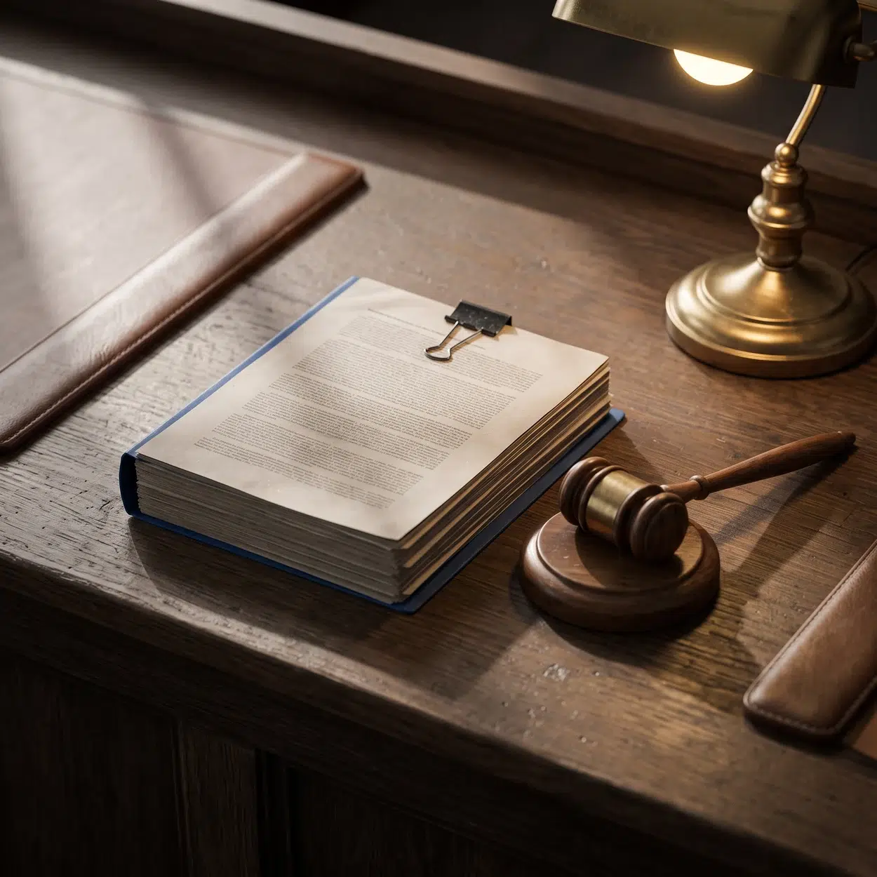 The Cell Surgical Network Injunction: What The August 2026 Ruling On Fat-Derived Svf Means For Banked Tissue 1 Bound court order with a gavel on an oak desk, the kind of document behind a stem cell clinic injunction